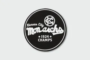 1924 NLBM Monarchs Champs Wool Coaster