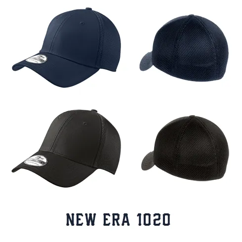 2 Line Passport Custom Hat - New Era Stretch