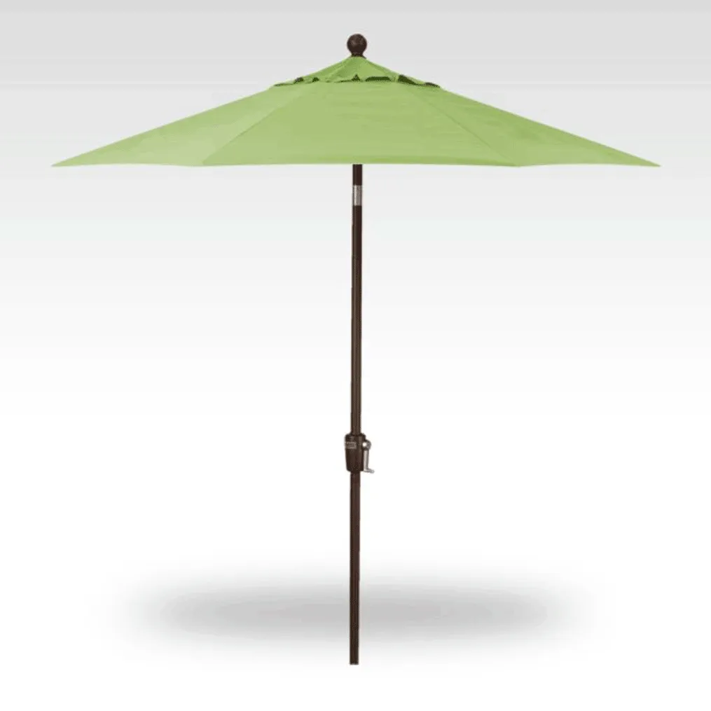 9' Push Tilt Premium Fabric Umbrella (multiple colour styles)