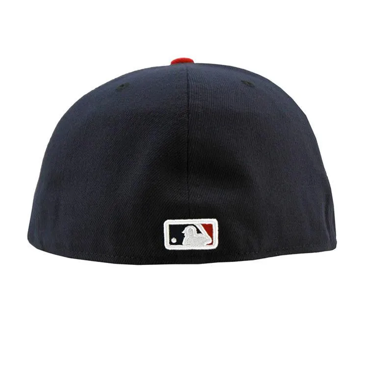 Atlanta Braves Fitted - Red Brim