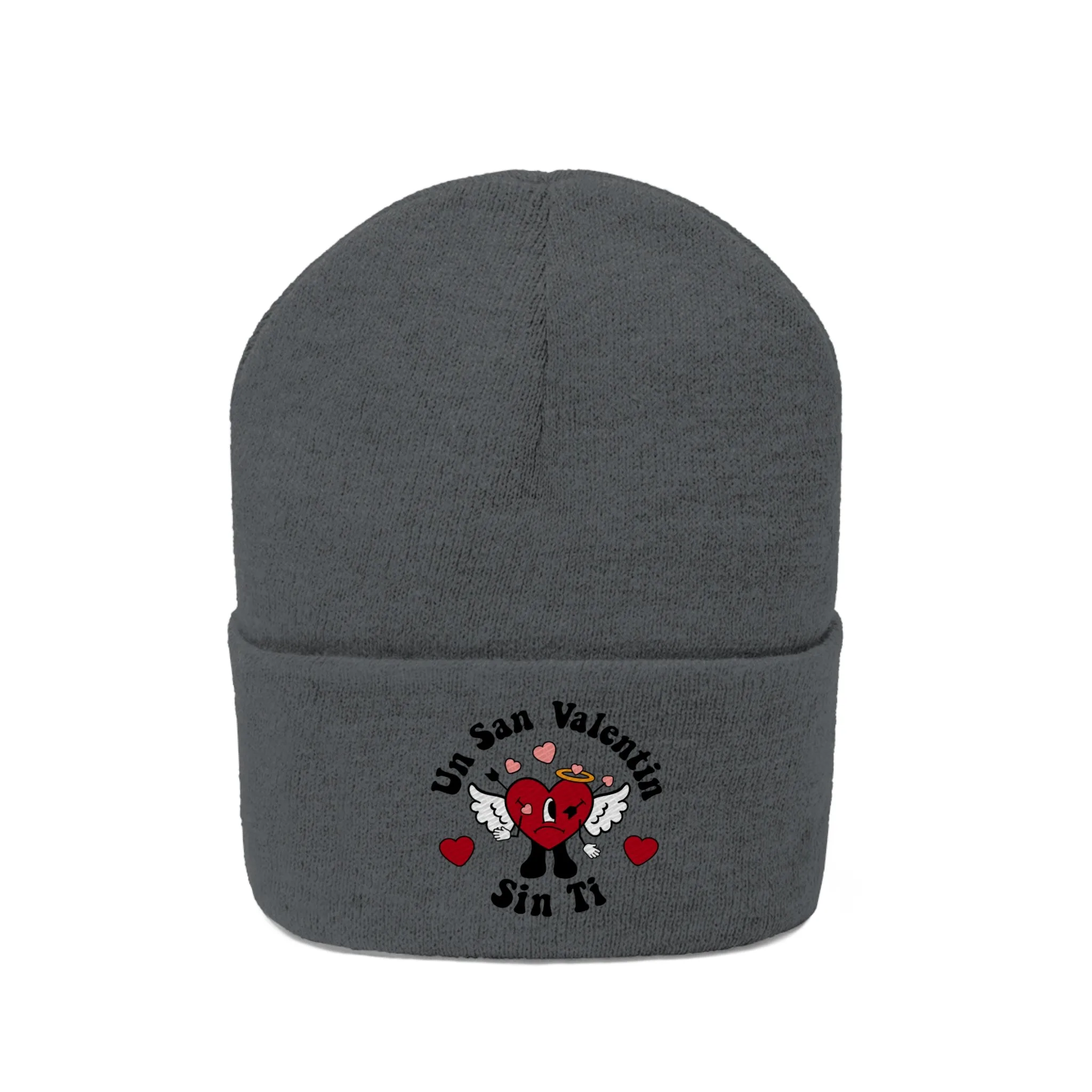 Bad Bunny Valentine's Knit Beanie