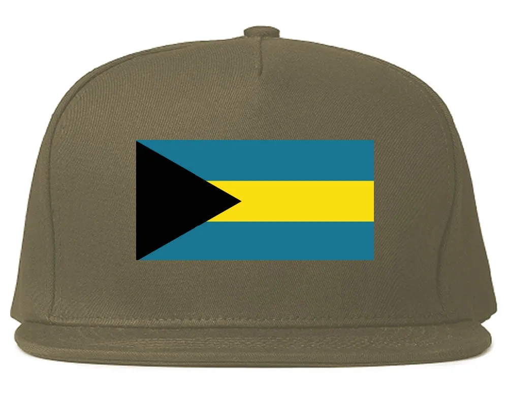 Bahamas Flag Country Printed Snapback Hat Cap