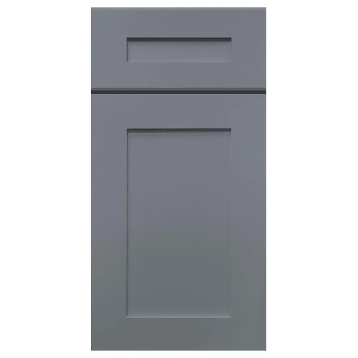 Base Kitchen Cabinet B48 Colonial Gray LessCare 48 in. width 34.5 in. height 24 in. depth