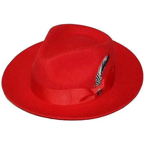 Bruno Capelo Fabio Wool Felt Teardrop Fedora