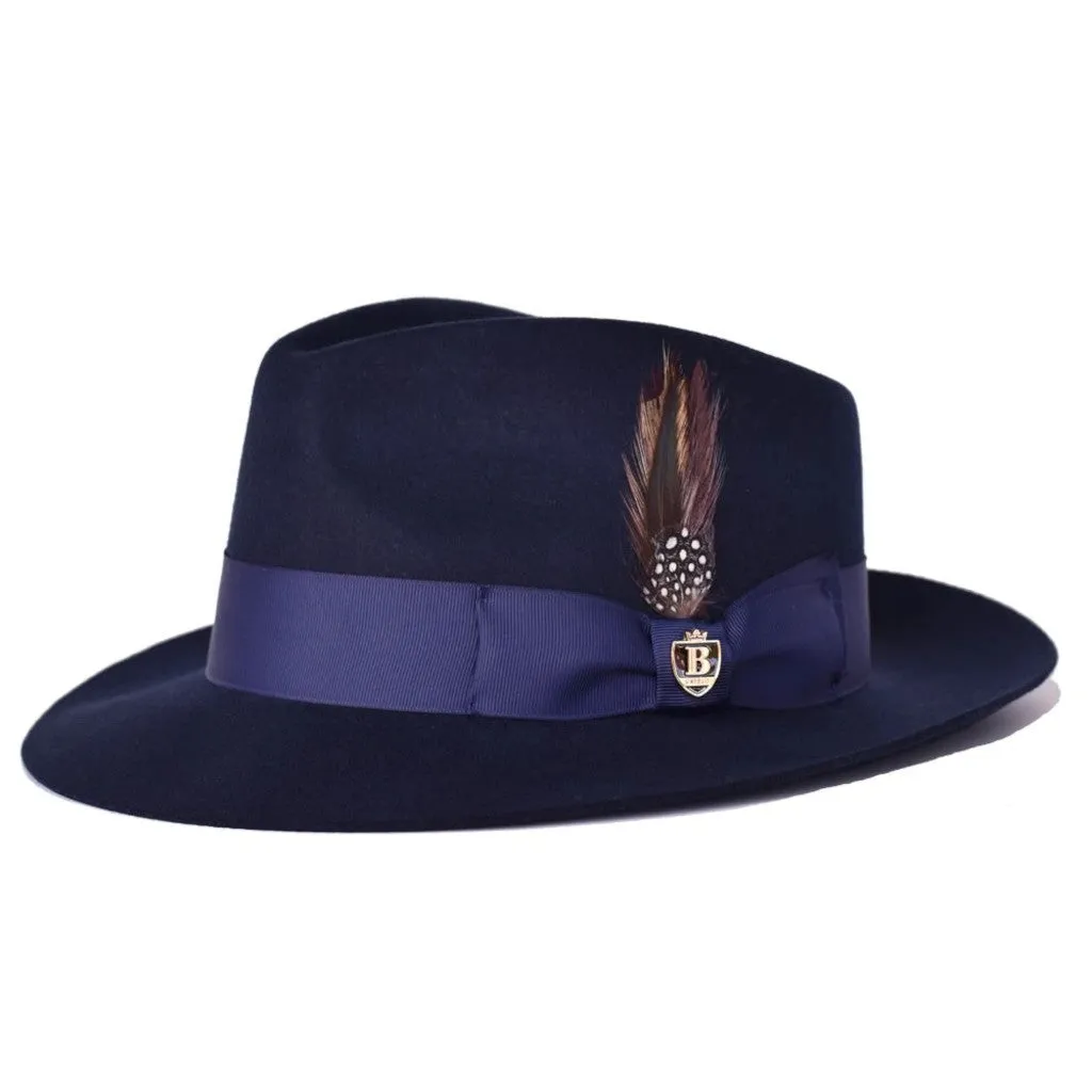 Bruno Capelo Fabio Wool Felt Teardrop Fedora