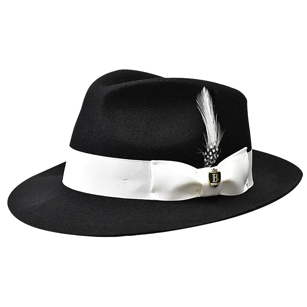 Bruno Capelo Fabio Wool Felt Teardrop Fedora