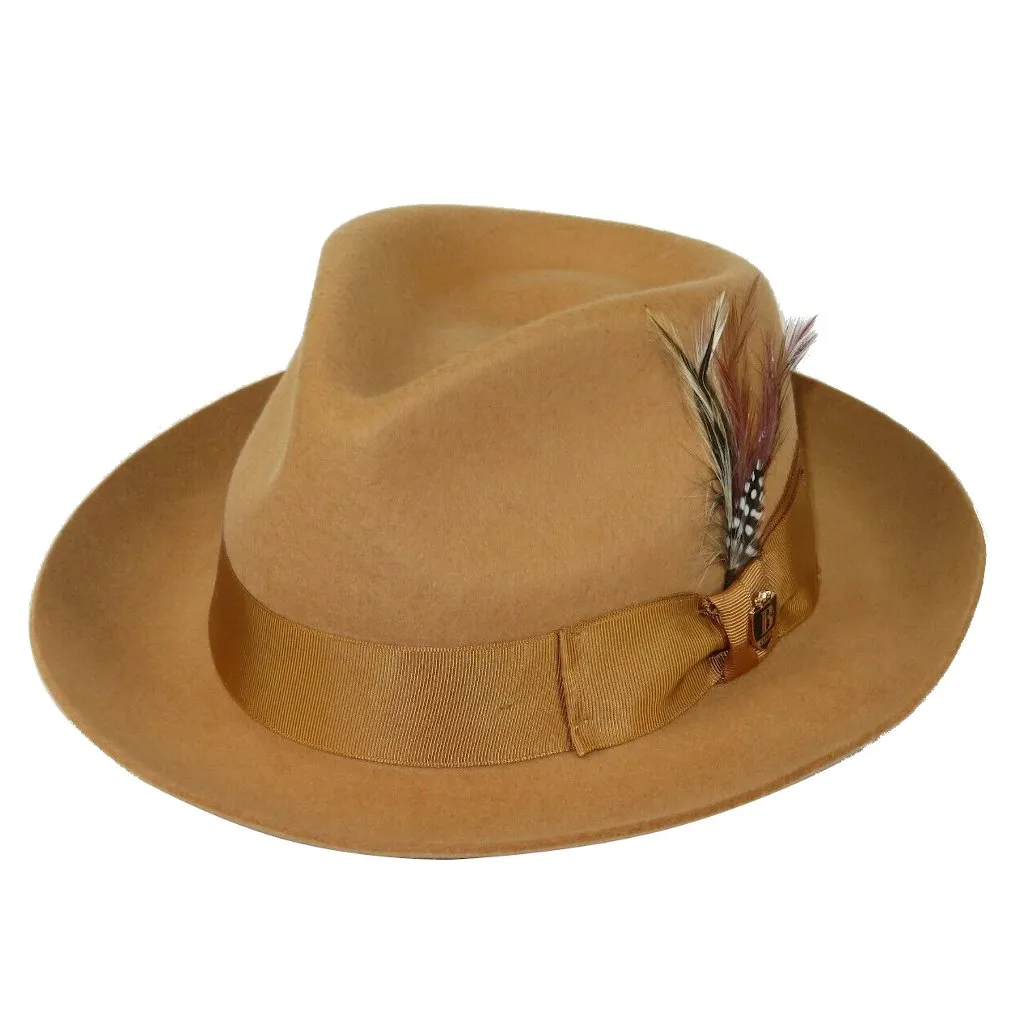 Bruno Capelo Fabio Wool Felt Teardrop Fedora