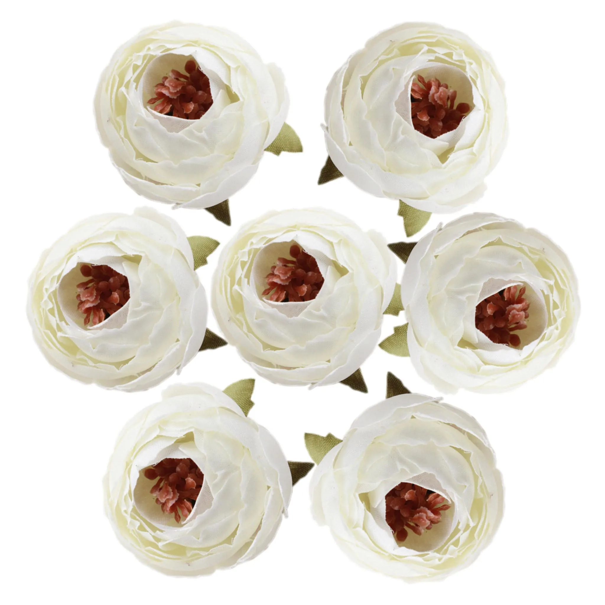 Bulk Silk Flowers Small Peony Flower Heads 300pcs
