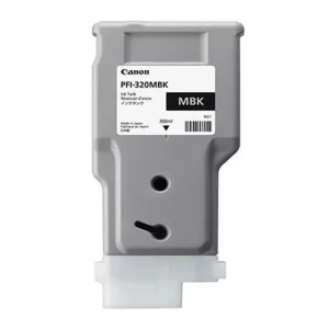 Canon Ink Tank Pfi-320 Mbk - Matte Black