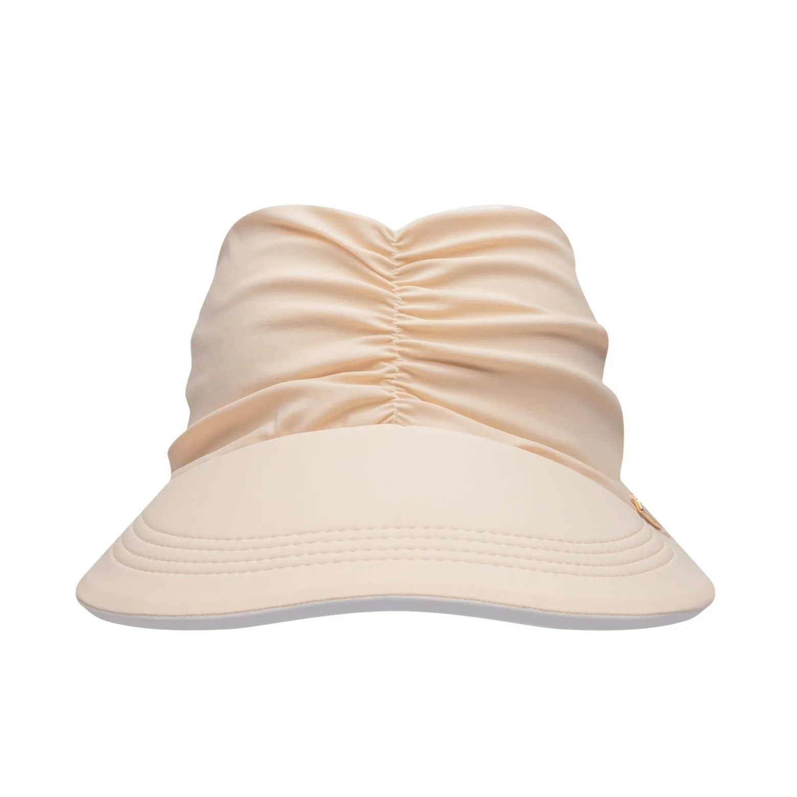 Capri Reversible UV Visor White/Nude