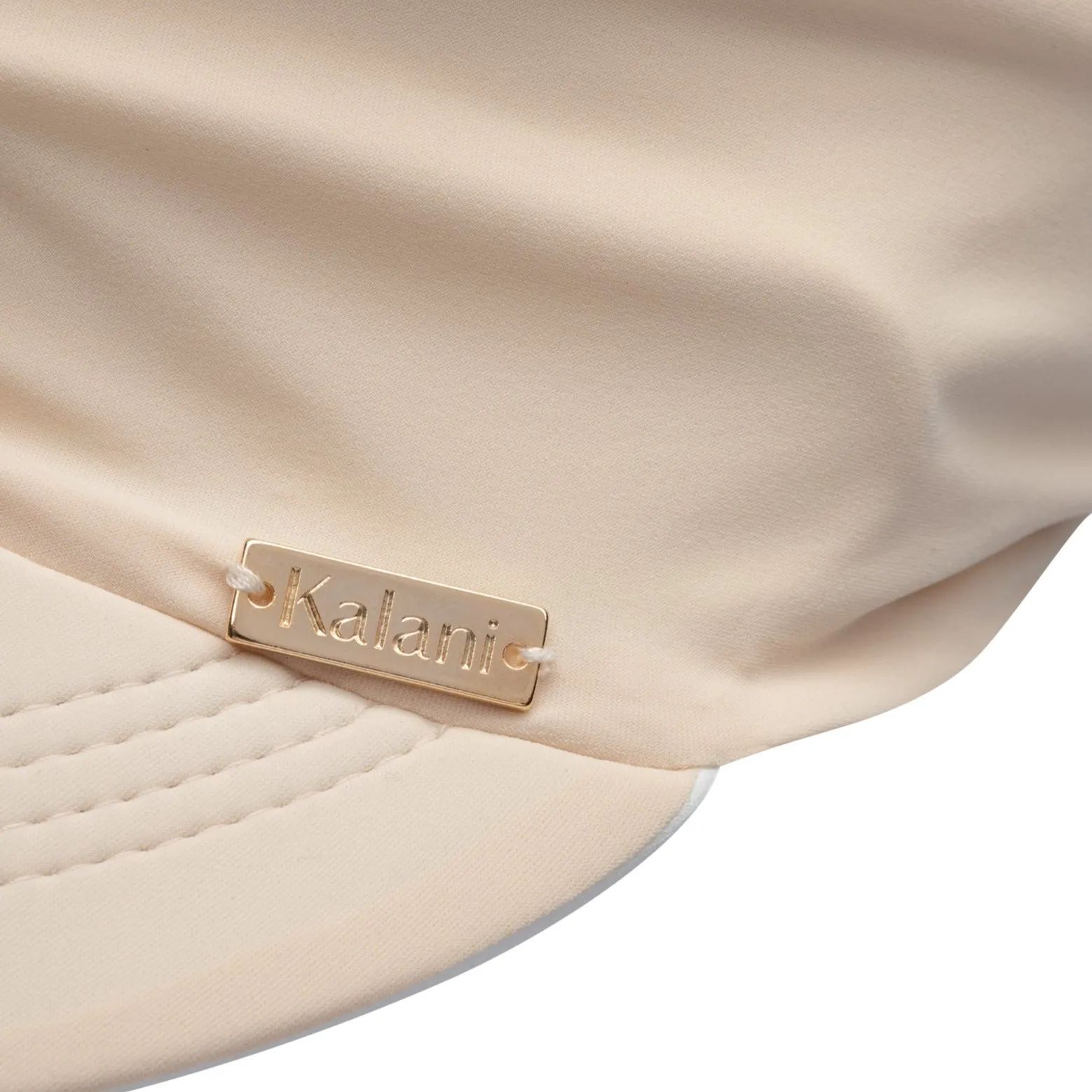 Capri Reversible UV Visor White/Nude