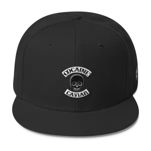 COCAINE & CAVIAR SKULL SNAPBACK