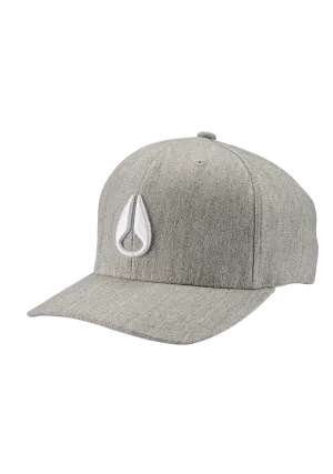 Deep Down Snapback - Heather Gray / White