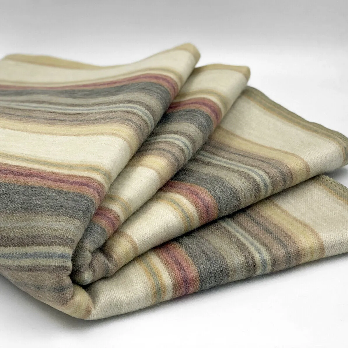 Ducur - Baby Alpaca Wool Throw Blanket / Sofa Cover - Queen 95" x 67" - earthtones