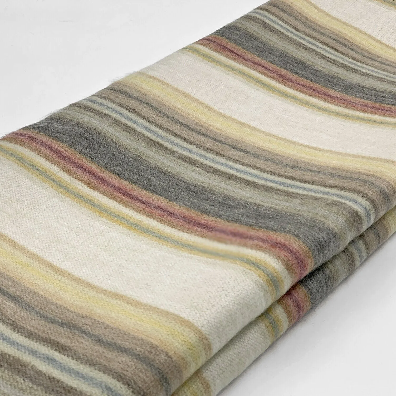 Ducur - Baby Alpaca Wool Throw Blanket / Sofa Cover - Queen 95" x 67" - earthtones