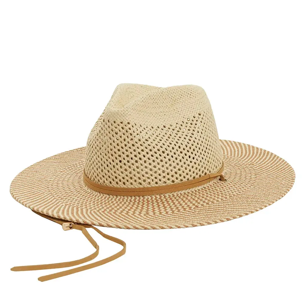 Ezra | Womens Wide Brim Straw Sun Hat