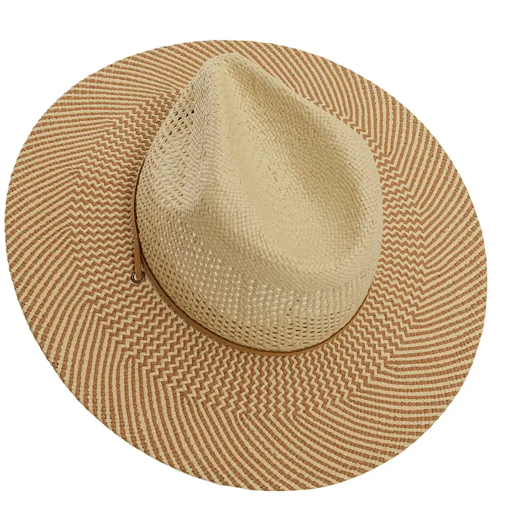 Ezra | Womens Wide Brim Straw Sun Hat