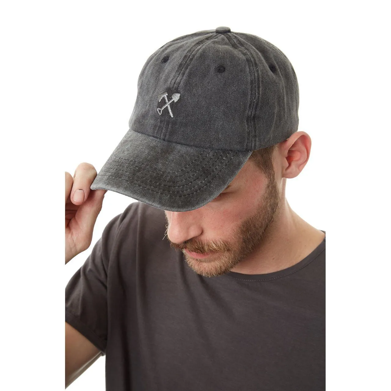 Grey Cody Dad Hat