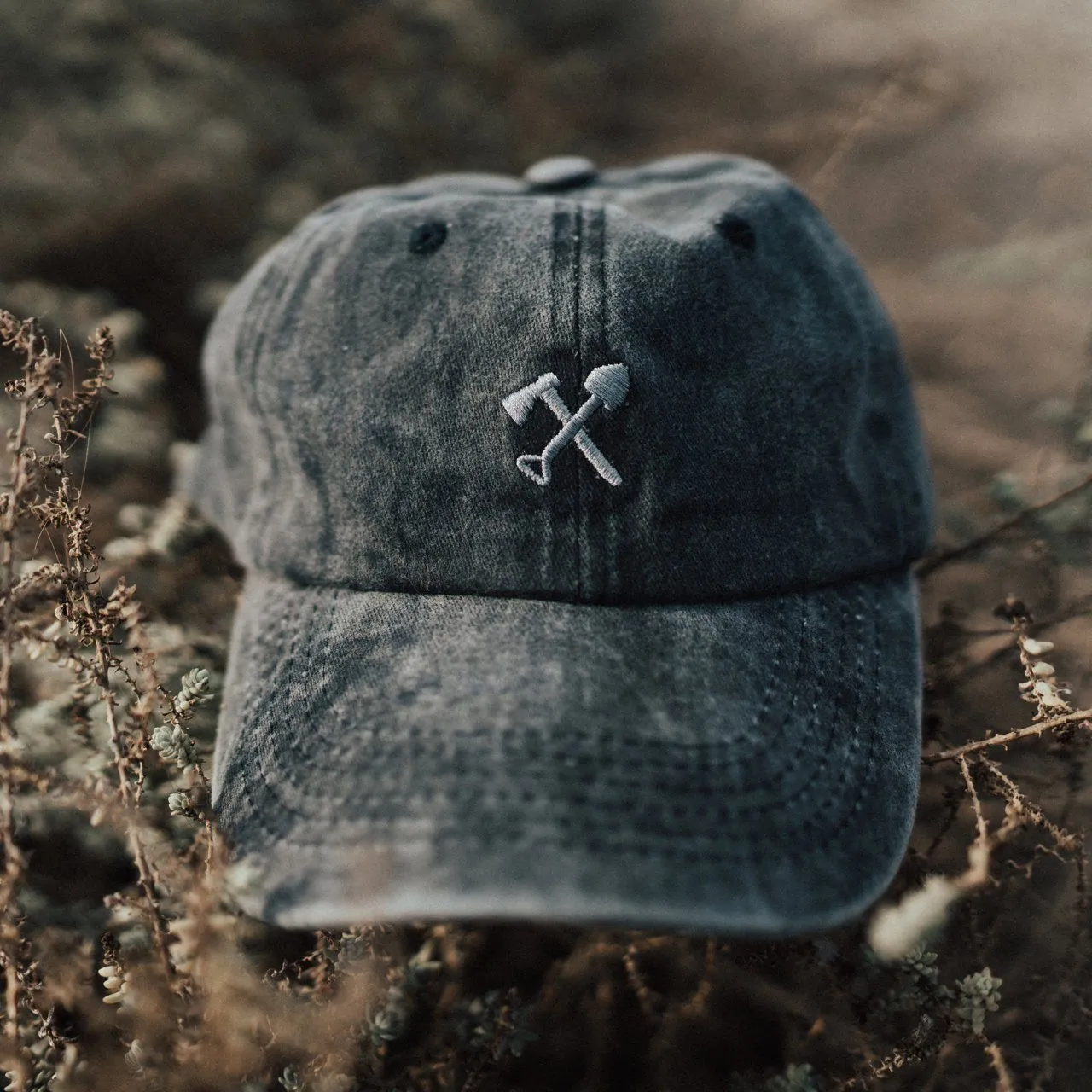 Grey Cody Dad Hat