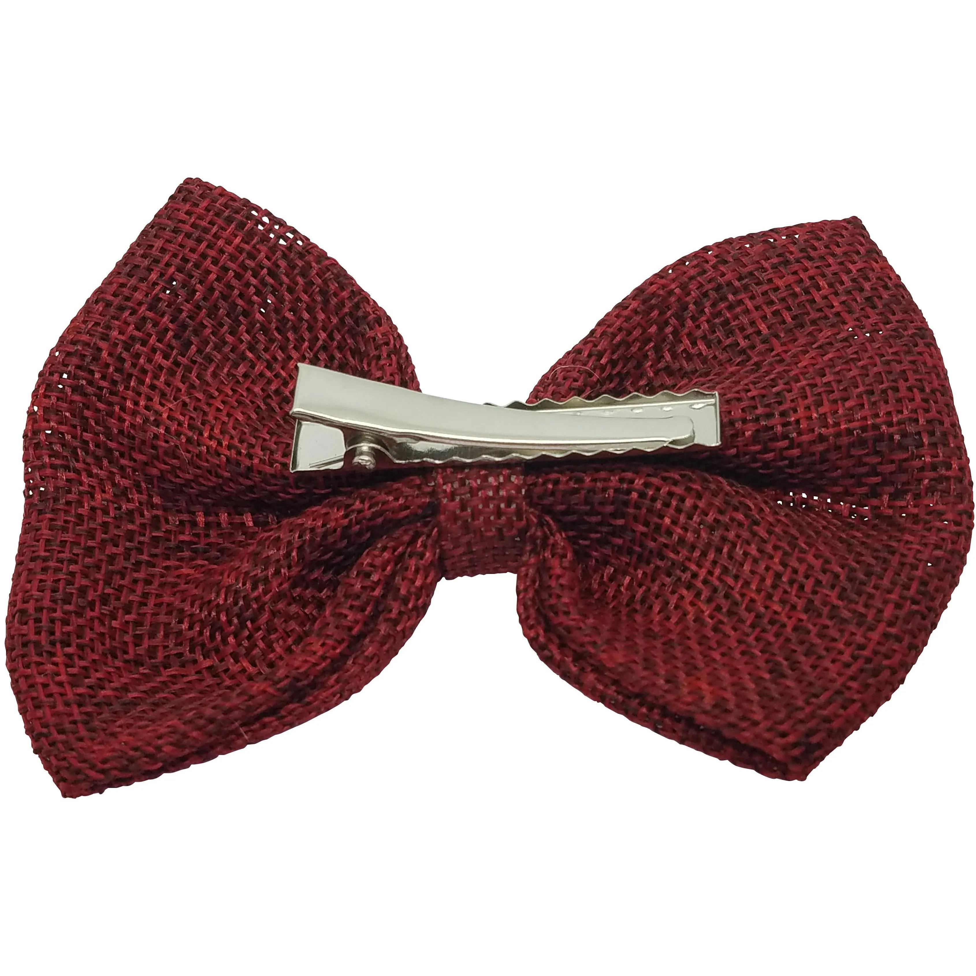 Hot Pink 4" inch Burlap Bows Universal