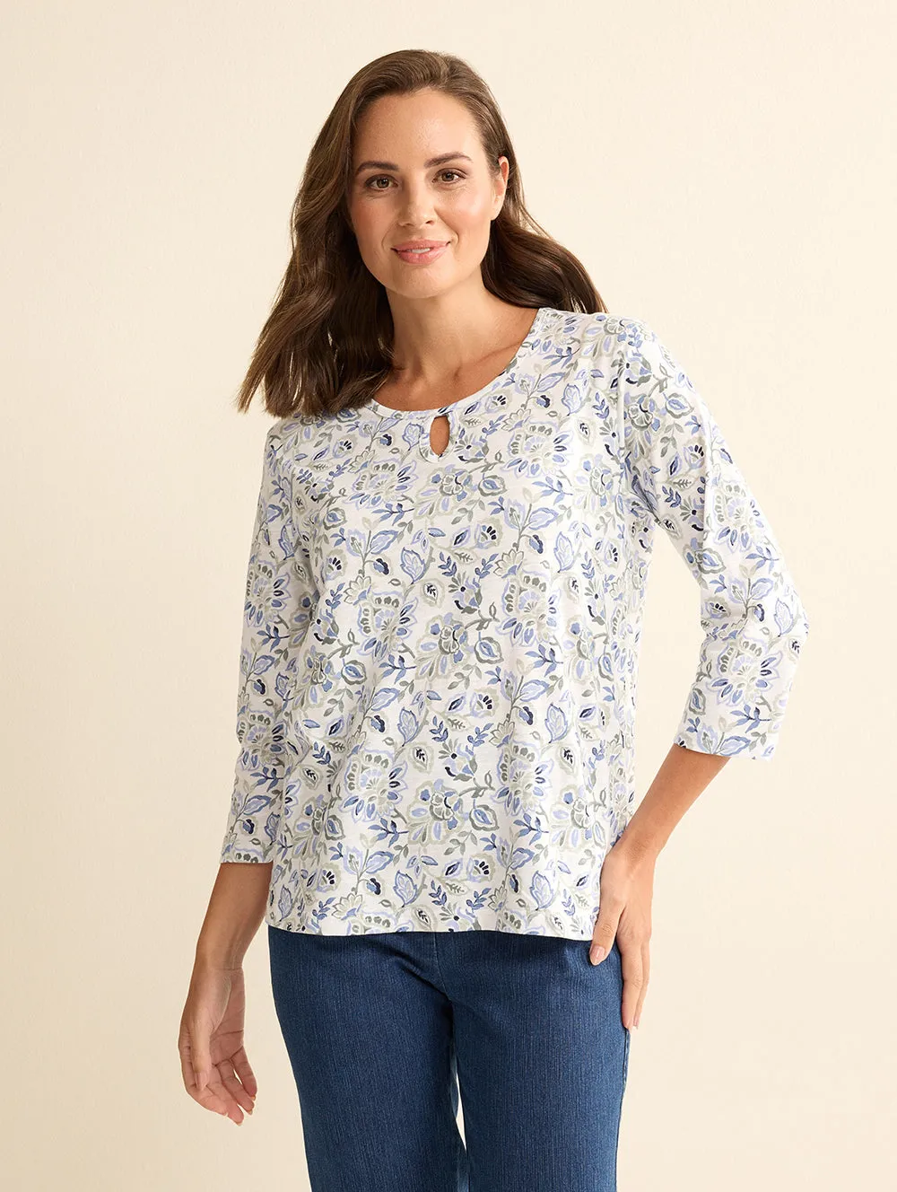 Jaide 3/4 Sleeve Top