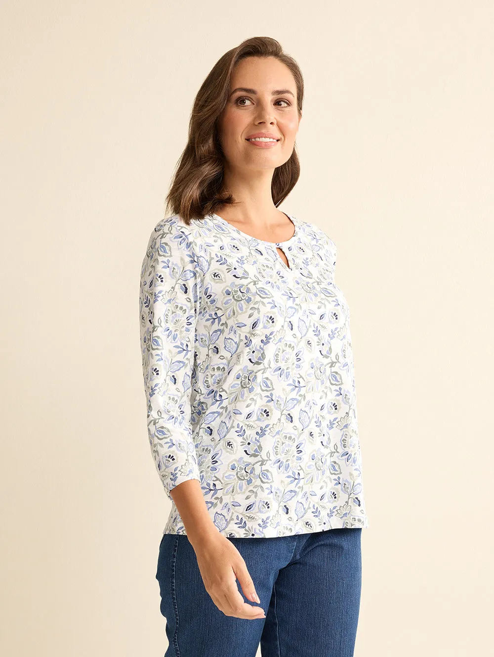 Jaide 3/4 Sleeve Top