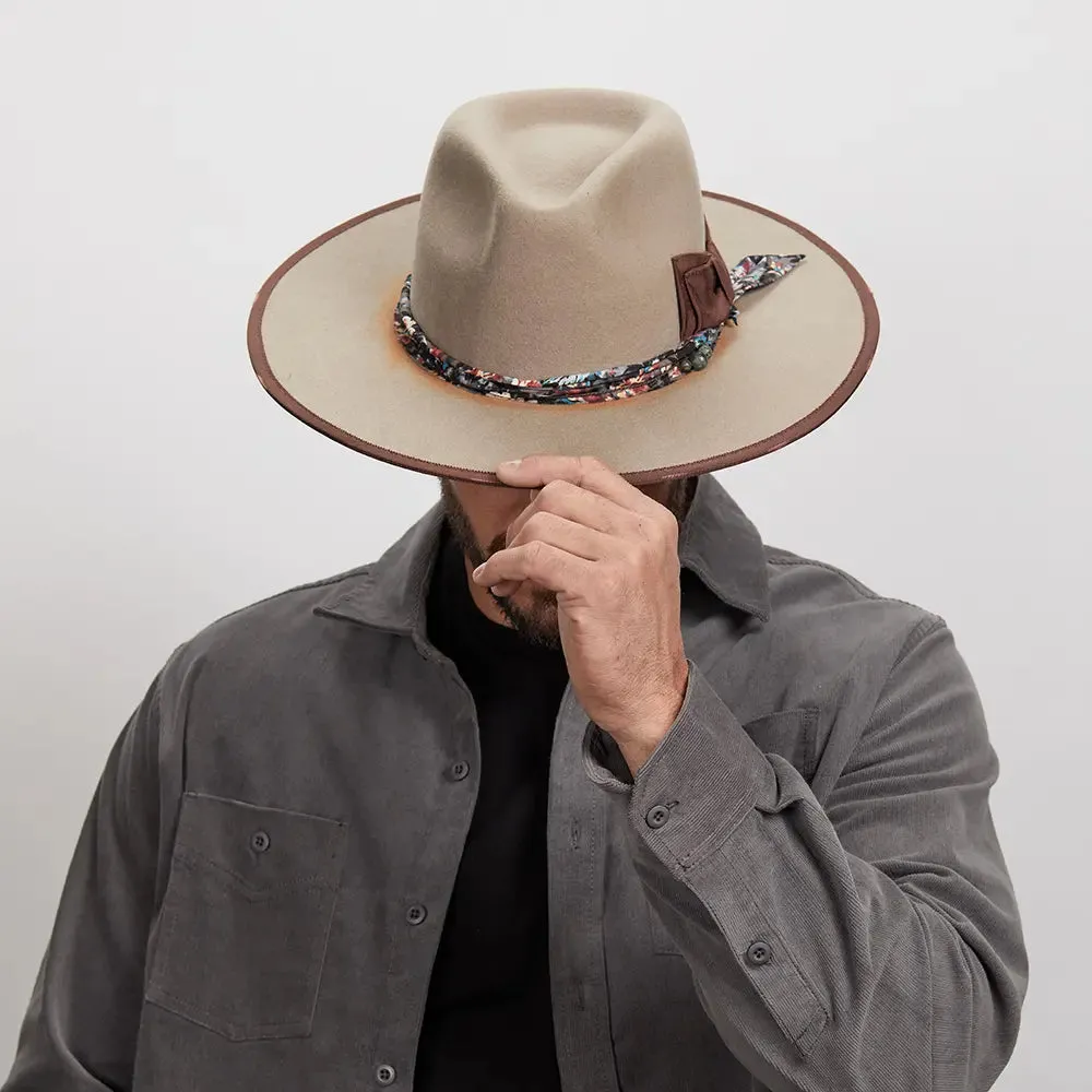 Java | Mens Felt Fedora Hat