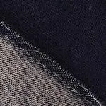 Jonava Merino Wool Blanket [Dark blue/Natural]