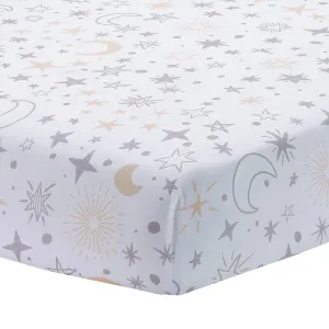 Lambs & Ivy Goodnight Moon Cotton Fitted Crib Sheet