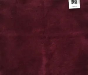 MAHOGANY Hand Dyed Fat EIGHTH Wool Fabric for Wool Applique and Rug Hooking