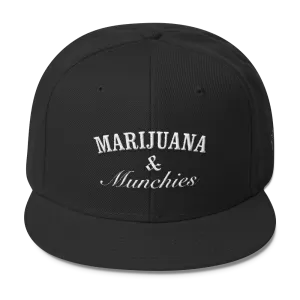 MARIJUANA & MUNCHIES SNAPBACK