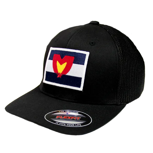 Mile High Patch Fitted & Flexfit (Black)