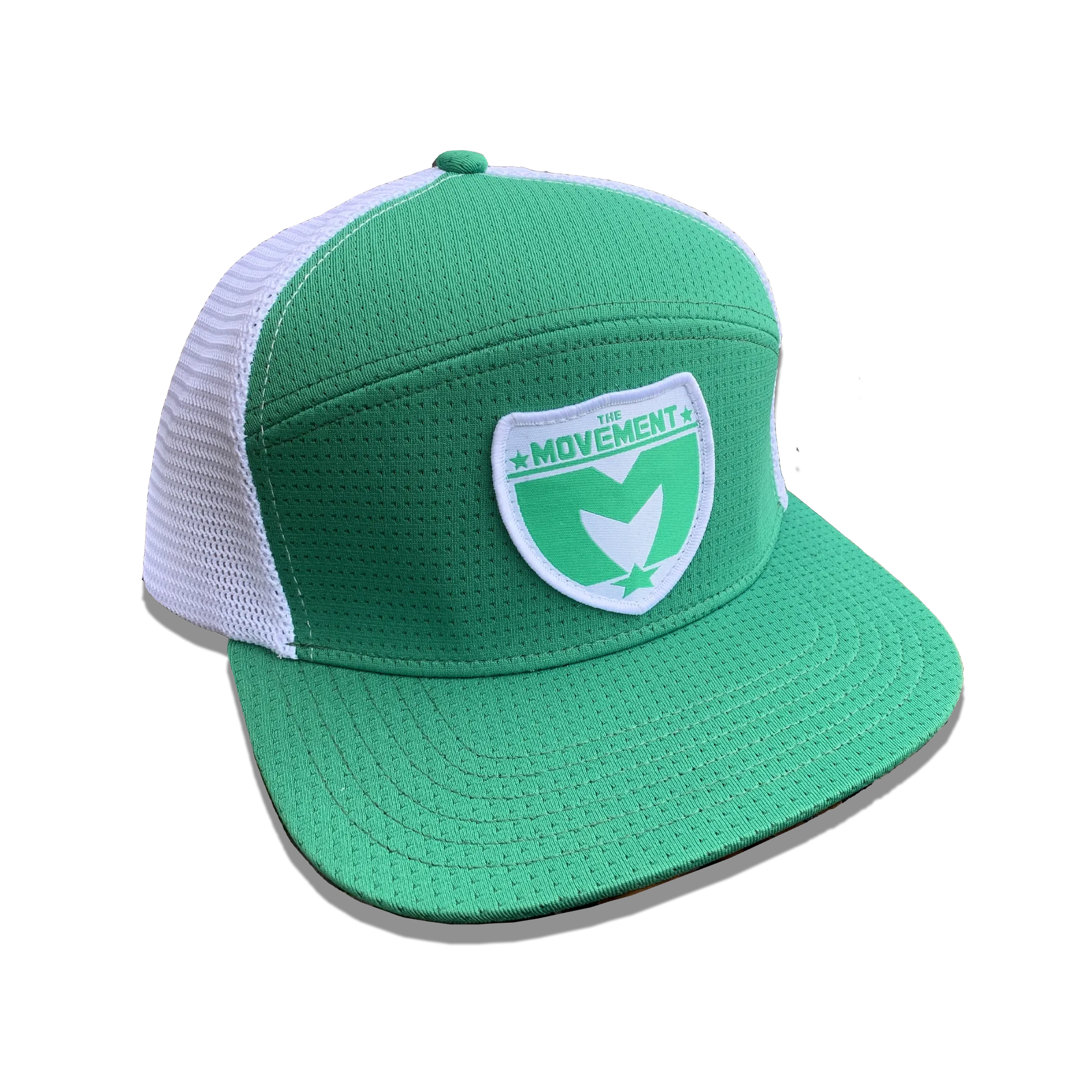 MVMT Trucker (Green & White)