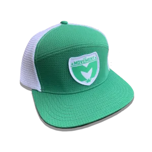 MVMT Trucker (Green & White)
