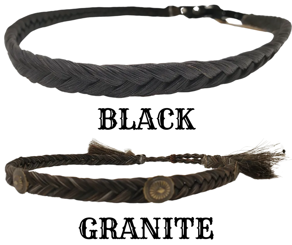 Navajo Cross Horsehair Hatband