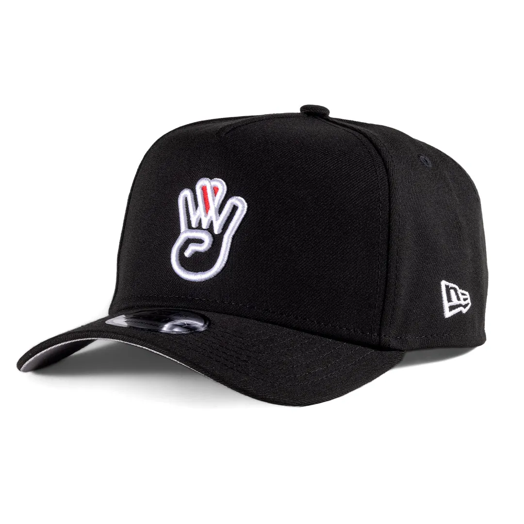 OG Black New Era A-Frame Snapback