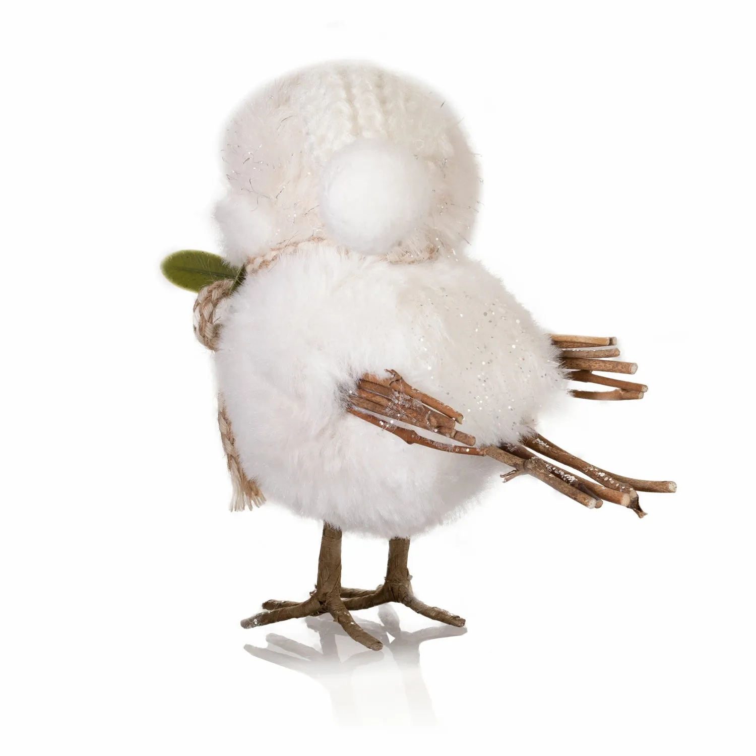 Pier 1 White Standing Woodland Birds Set of 2