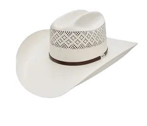 Resistol Hats 20x Jaxon White Diamond Pattern Venting Hat