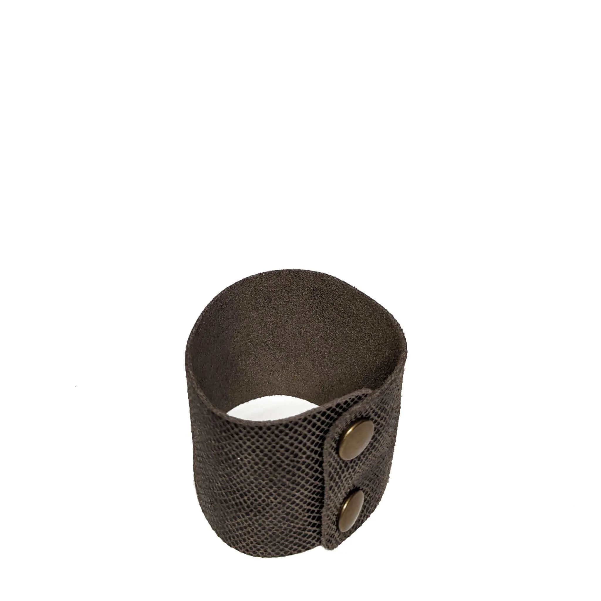 Sadie Suede Bracelet in Chocolate Boa