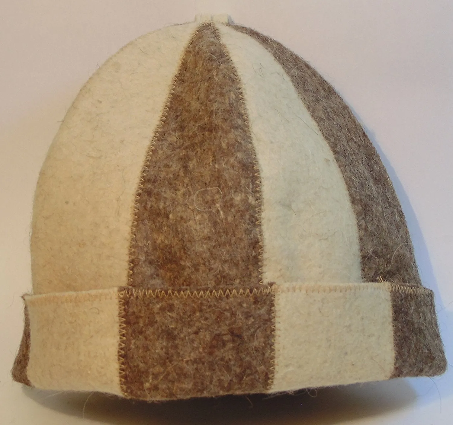 Sauna Hat Cap from Real Sheep&#39;s Wool Felt for Russian Banya Finnish Hot Dry Steam Room Bath House Stylish Accessory Men and Women