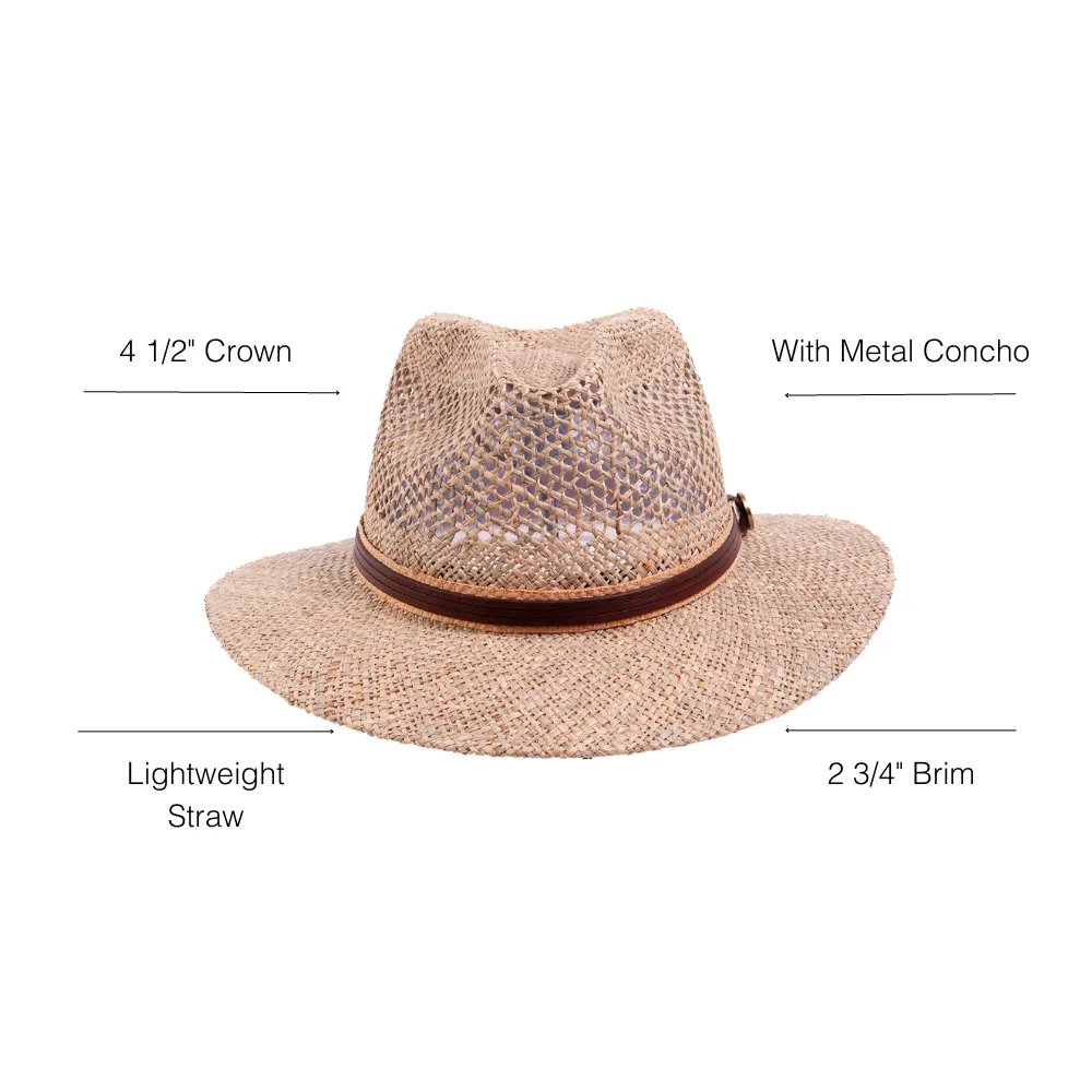 Seagrass | Womens Straw Sun Hat