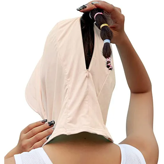 Sidiou Group Anniou 3-in-1 UPF50  Sun Hat Face Mask Neck Gaiter UV Protection Multifunctional Detachable Brim Breathable Quick Drying Outdoor Sun Cap