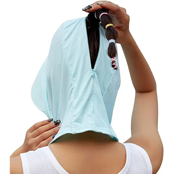 Sidiou Group Anniou 3-in-1 UPF50  Sun Hat Face Mask Neck Gaiter UV Protection Multifunctional Detachable Brim Breathable Quick Drying Outdoor Sun Cap