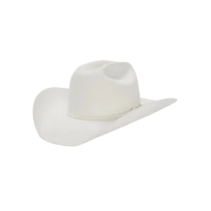Stetson Hats 4x Deadwood White Wool Felt Hat