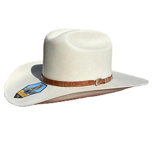 Premium 5000x Cognac Straw Stetson Mens El Jefe Hat