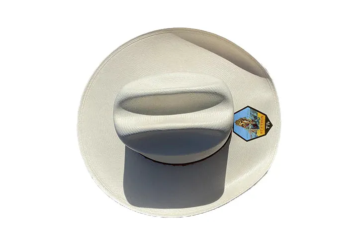 Premium 5000x Cognac Straw Stetson Mens El Jefe Hat