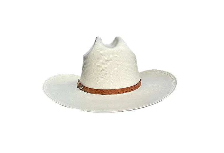 Premium 5000x Cognac Straw Stetson Mens El Jefe Hat