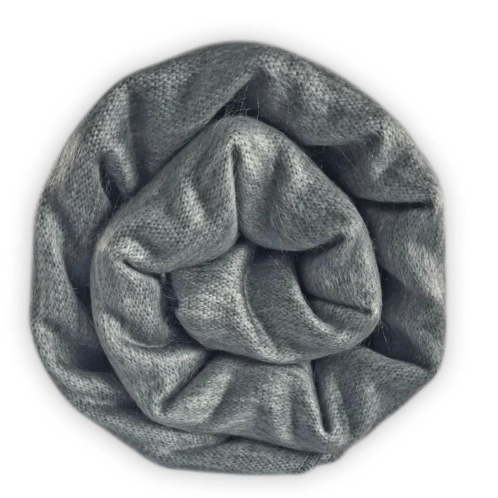 Suncamal - Baby Alpaca Wool Throw Blanket / Sofa Cover - Queen 90" x 65" - solid pattern