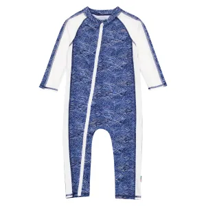 Sunsuit - Long Sleeve Romper Swimsuit | "Ocean Breeze"