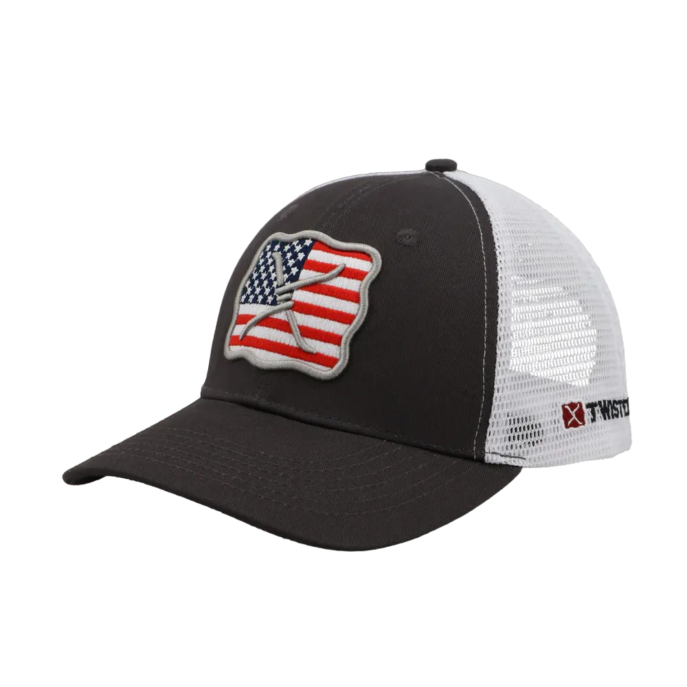 Twisted X Men's Patriotic Buckle Cap